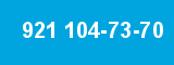 921 104-73-70 921 104-73-70